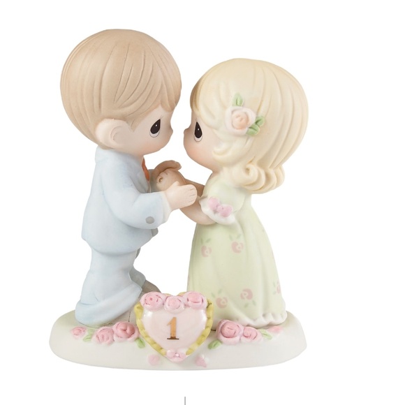 Precious Moments One Year Anniversary Figurine - Picture 1 of 5